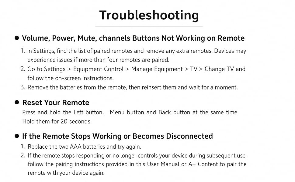 Troubleshooting