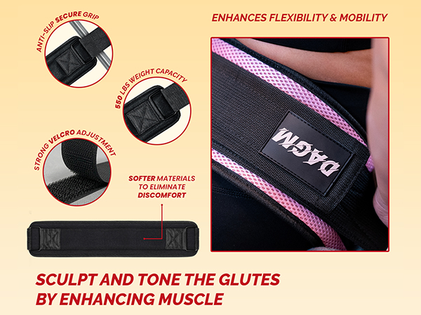 Why our hip thrust belt prevents hip pain during weightlifting