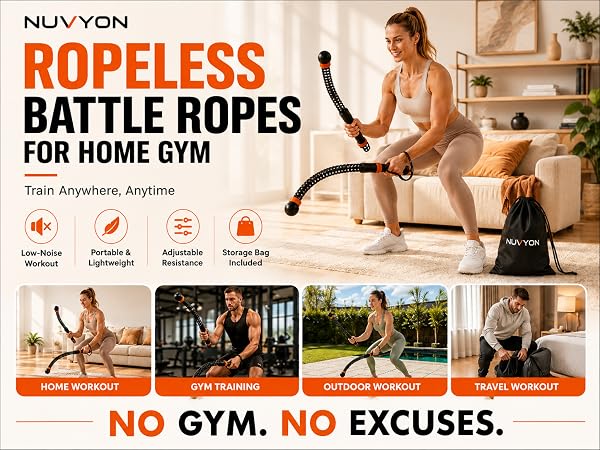 ROPELESS BATTLE ROPES