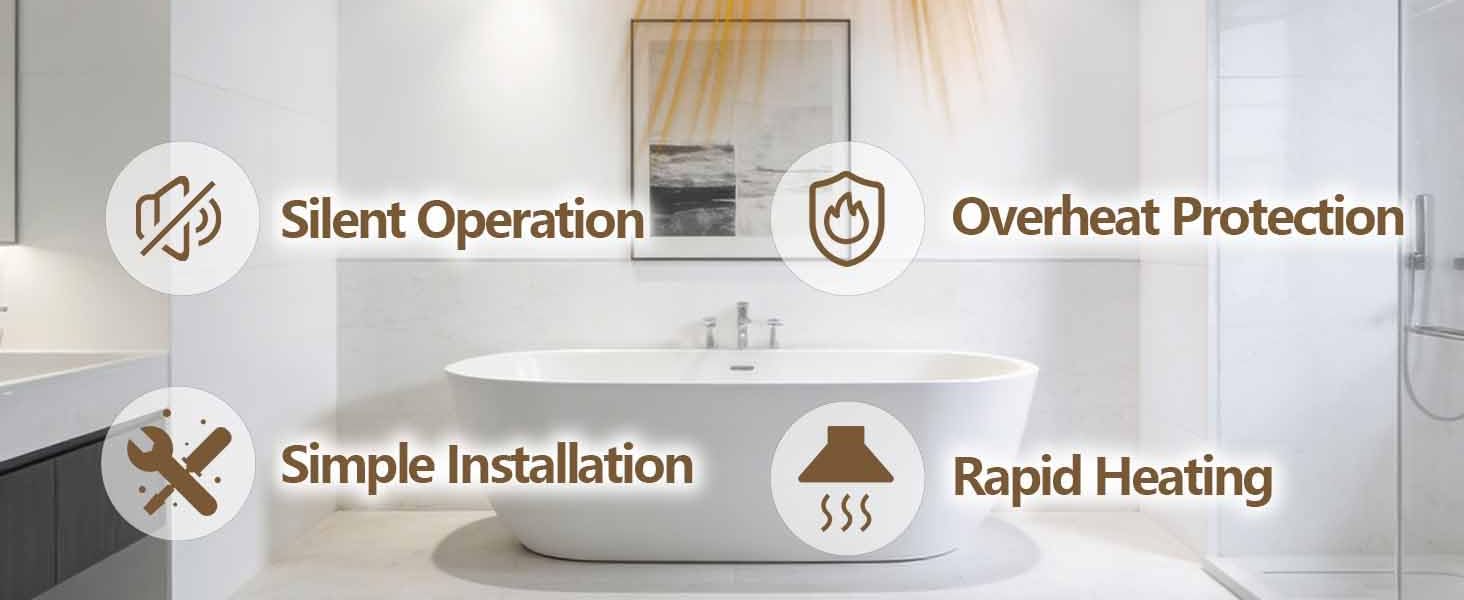 Broan-NuTone 157 Low-Profile Fan Forced-Draft Ceiling Heater