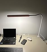SKYLEO Desk Lamp - 33.5" Desk Light - Flexible Gooseneck - 5 Color Modes X 11 Brightness Levels -...