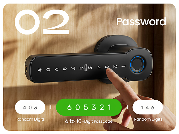 smart door lock fingerprint door lock keyless door lock set