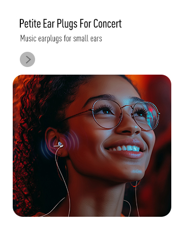 Small ear concert ear plugs