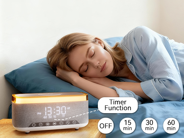 Wireless Charging Alarm Clock Speaker