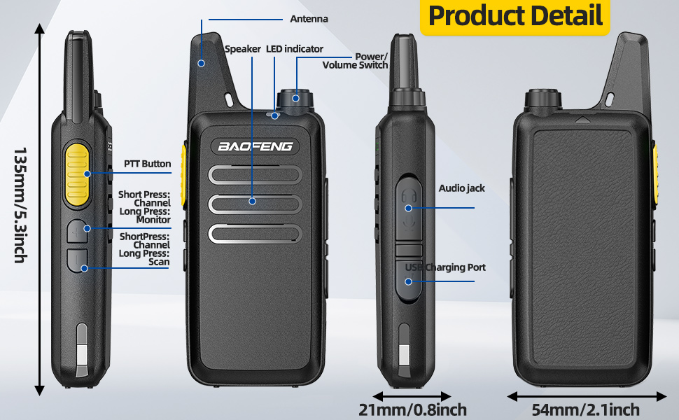 BAOFENG T20D Product Detail