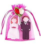 Enfain Wedding Couple USB Flash Drives 2 Pack (64GB) – Bride &amp; Groom Design, USB 3.0 Thumb Drives...