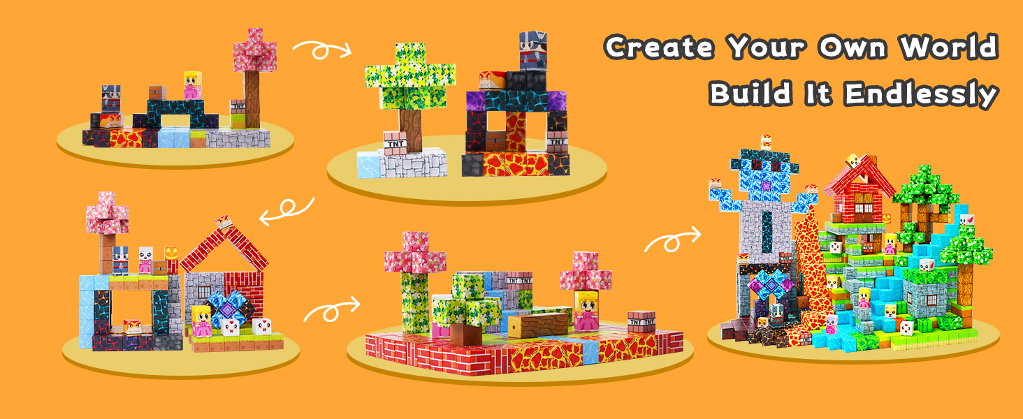 magnetic building block