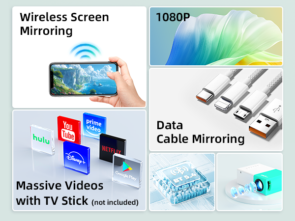 wepvo wifi projector