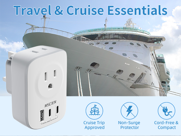 US to UK Plug Adapter