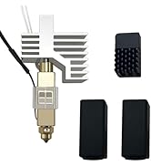 for Centauri Carbon/Centauri Hotend Assembled Ceramic Extruder with 0.2mm Brass-Hardened Steel No...