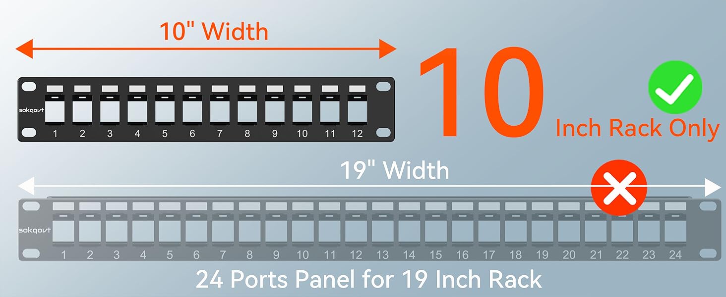 12 port cat6a patch panel