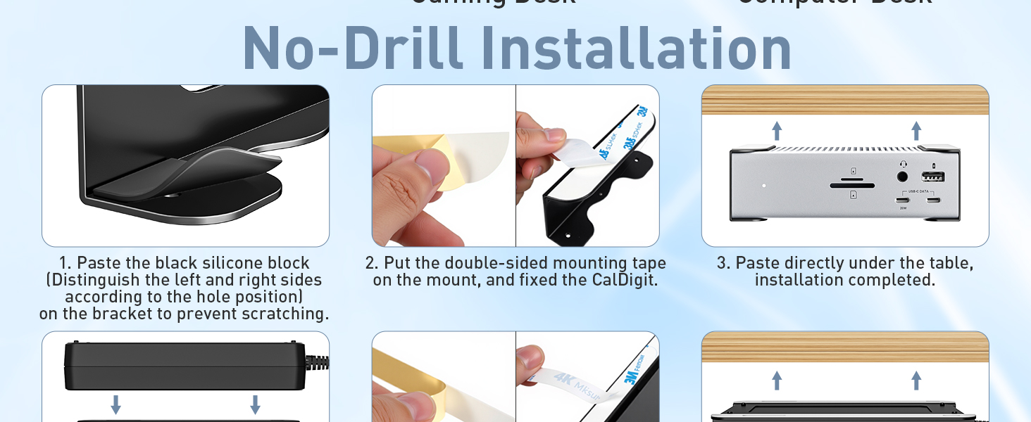 computer desk accessories under desk shelf