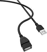 USB Extension Charger Cable Compatible with JLab Go Air Pop/Sport, JLab Epic Air ANC/Sport ANC, J...