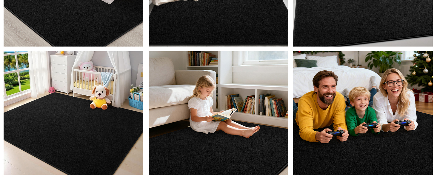 Modern Washable Area Rug