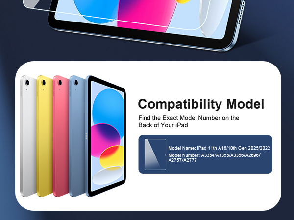 ipad 11th gen screen protector
