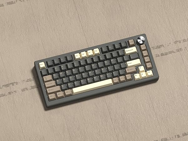 womier retro mechanical keyboard keycaps cherry profile pbt
