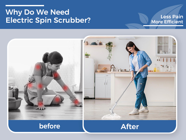 electric spin scrubber shower scrubbers power cordless cleaning brush bathroom household