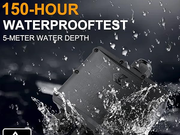 150Hour waterproof junction box 