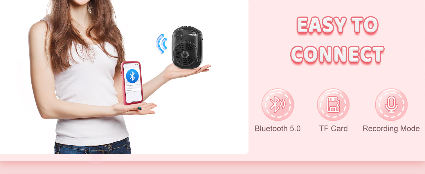 portable voice amplifier for teachers