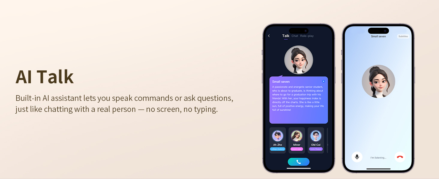 Talk to 6 AI Friends