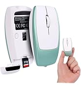 elec Space Mini Bluetooth Wireless Mouse with TF Card Reader, Rechargeable, Silent Click, Portabl...