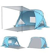 Elegear Beach Tent Sun Shelter with Canopy