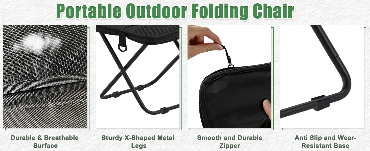 Portable Ultralight Collapsible Stool