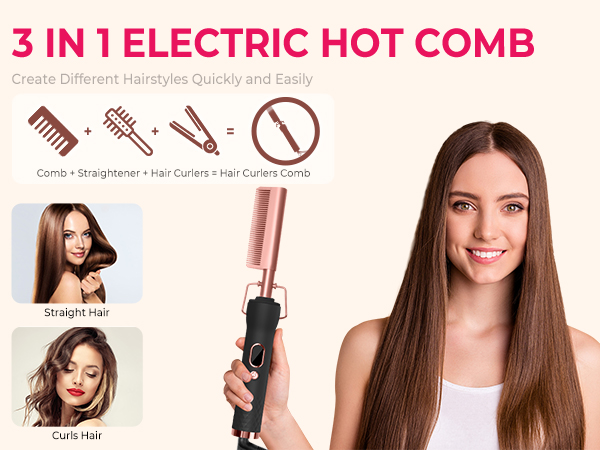 hot comb for wigs