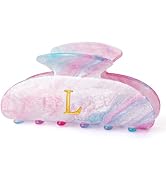 Fycert Birthday Gifts for Teens Girls - Initial Letter Hair Clips | Personalized Gift | Personali...