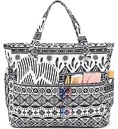 Waterproof Beach Tote Pool Bags for Women Ladies Extra Large Gym Tote Carry On Bag With Wet Compa...