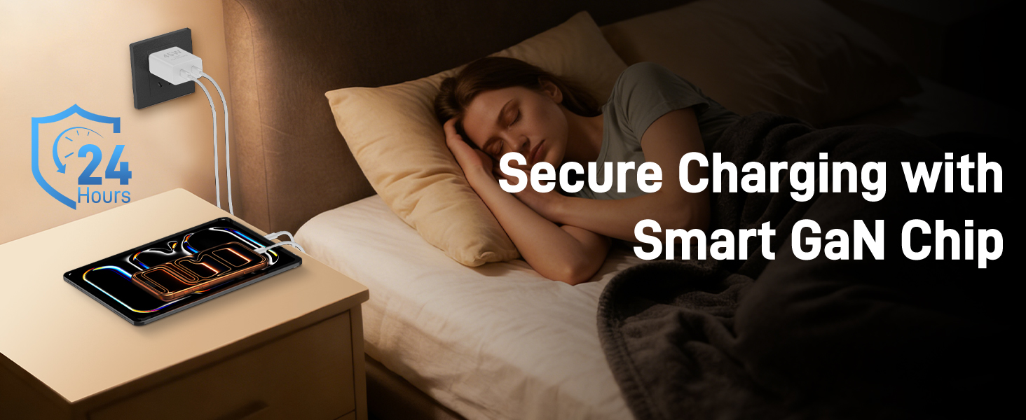 Secure Charging with Smart GaN Chip