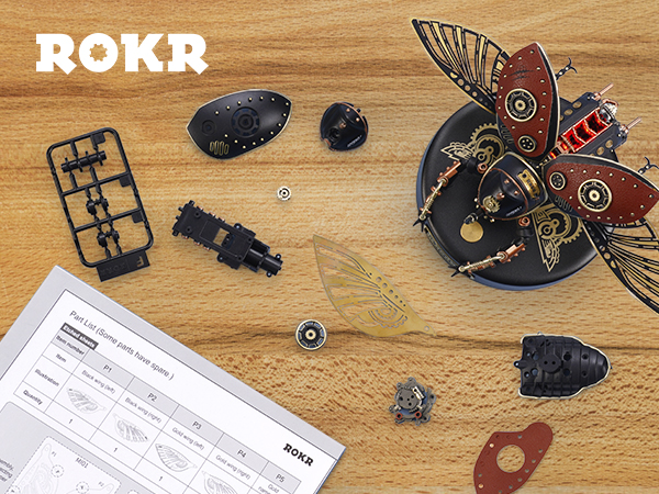 ROKR 3D METAL MODEL kit INSECT mi01