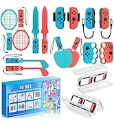 BRHE Nintendo Switch Sports Accessories 16 in 1 Nintendo Sports Accessories Bundle for Switch Spo...