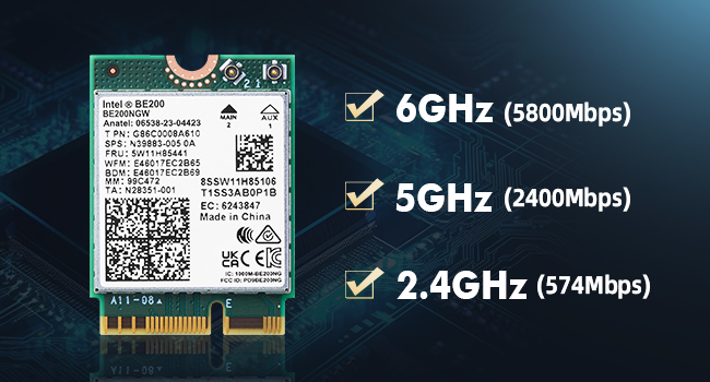 Wifi7 BE200 Network Card