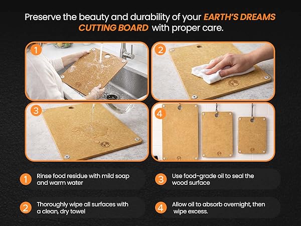 composite Wood Cutting Board chopping non toxic large plastic board tablas para picar cocina