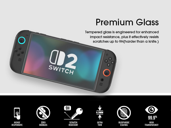 nintendo switch 2 screen protector
