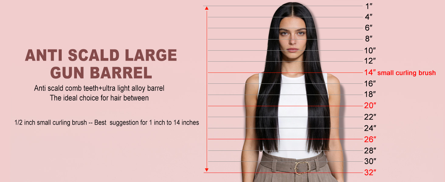 curling brush for short hair