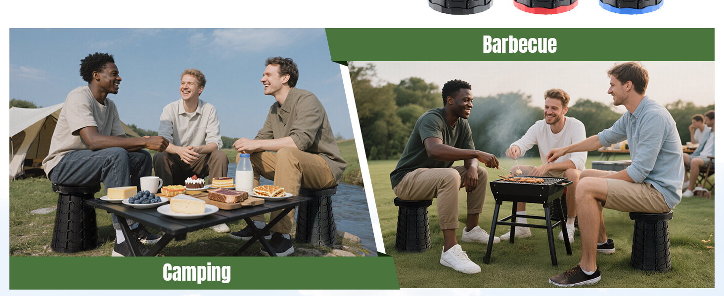 Portable Collapsible Stool Retractable Stool for Fishing