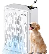 Air Purifiers for Home Large Room up to 2535ft², VEWIOR H13 True HEPA Air Cleaner for Bedroom wit...