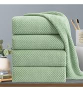 Extra Large Bath Towels Set 35x70 Inches - Green Luxury 600 GSM Oversized Bath Sheet Towel,Ultra ...