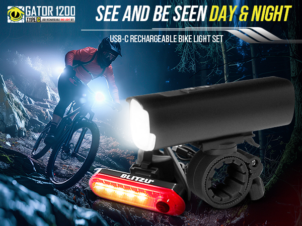 bike lights for night riding bicycle light front and back headlight taillight rear led safety