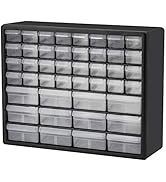 Akro-Mils 10144, 44 Drawer Plastic Parts Storage Hardware and Craft Cabinet, 20-Inch W x 6.37-Inc...