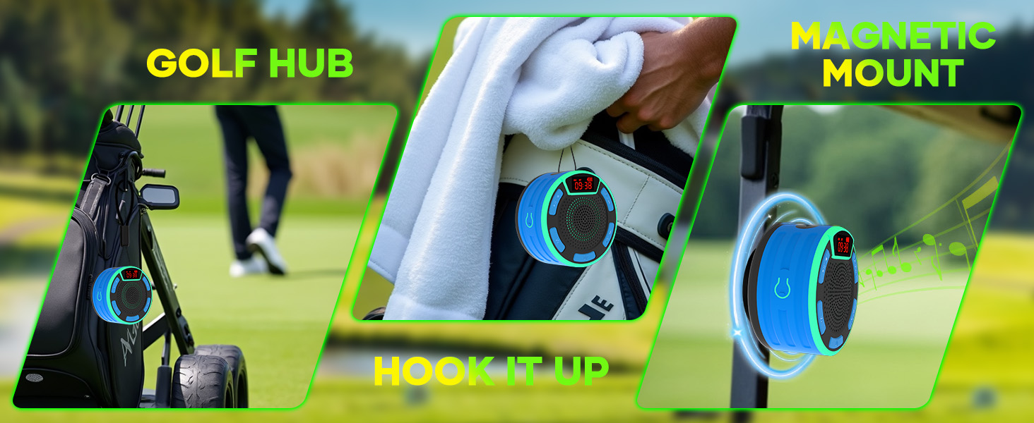 Magnetic Golf Cart Speaker