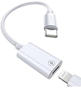MOSWAG Lightning Female to USB C Male Adapter (Not for Audio/OTG), USB C to Lightning Adapter Sup...