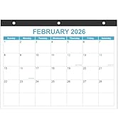 2026-2027 Calendar for 3 Ring Binder - Desk Calendar 2026-2027 from April 2026 - June 2027, 15 Mo...