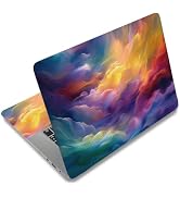 SUPERDANT Laptop Skin Sticker Cloud Ombre Laptop Decals Personalized Universal Notebook Computer ...