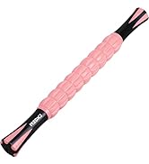 MZDXJ Muscle Roller &amp; Massage Roller Stick for Athletes - Lymphatic Drainage Support, Relieves Mu...
