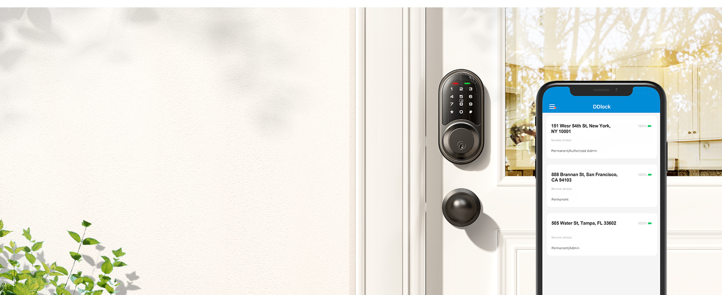 smart door locks for front door