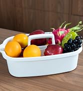 Goderewild Multi-Purpose Plastic Cleaning Caddy with Handle, Shower Caddy Organizer/Storage Baske...
