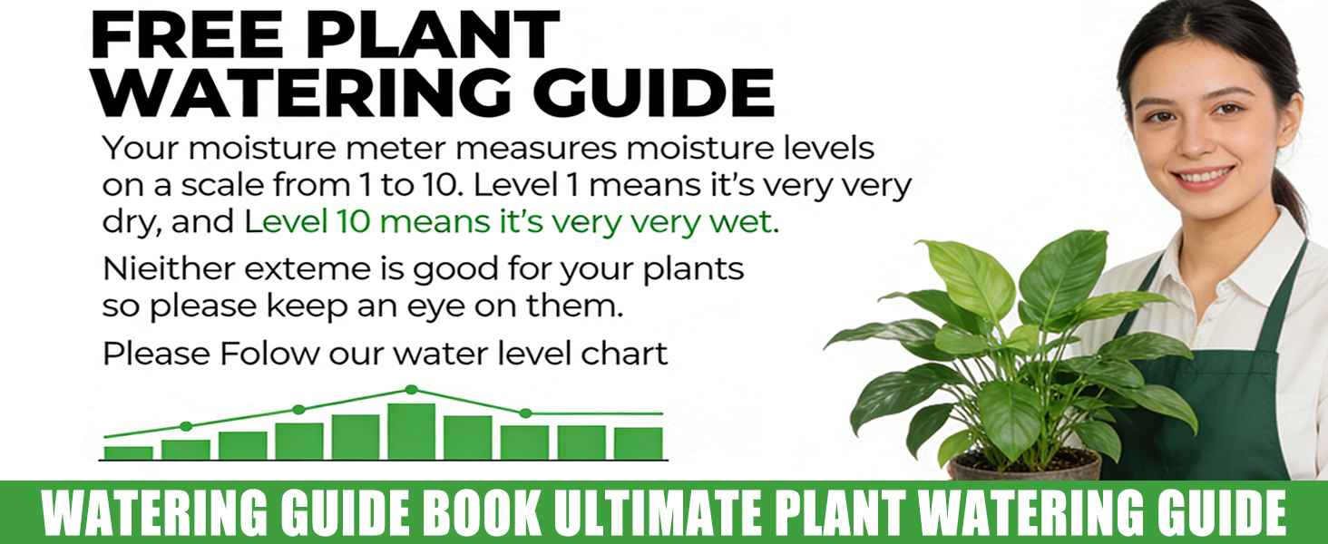 METINFUS Soil Moisture Meter for Plants